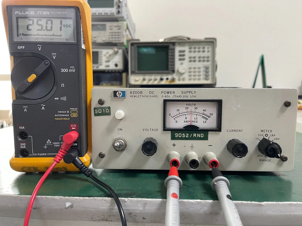 HP Agilent 6200B Programmable DC Power Supply 0-40V 0-0.75A / 0-20V 0-1.5A - ZYYKZ Test Equipment
