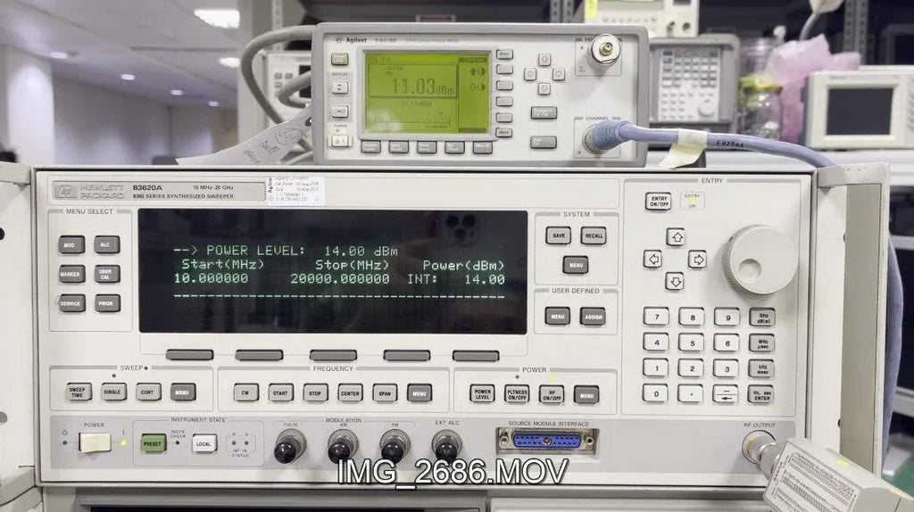 Synthesized Sweep Signal Generator 10MHz to 20GHz - ZYYKZ Test Equipment