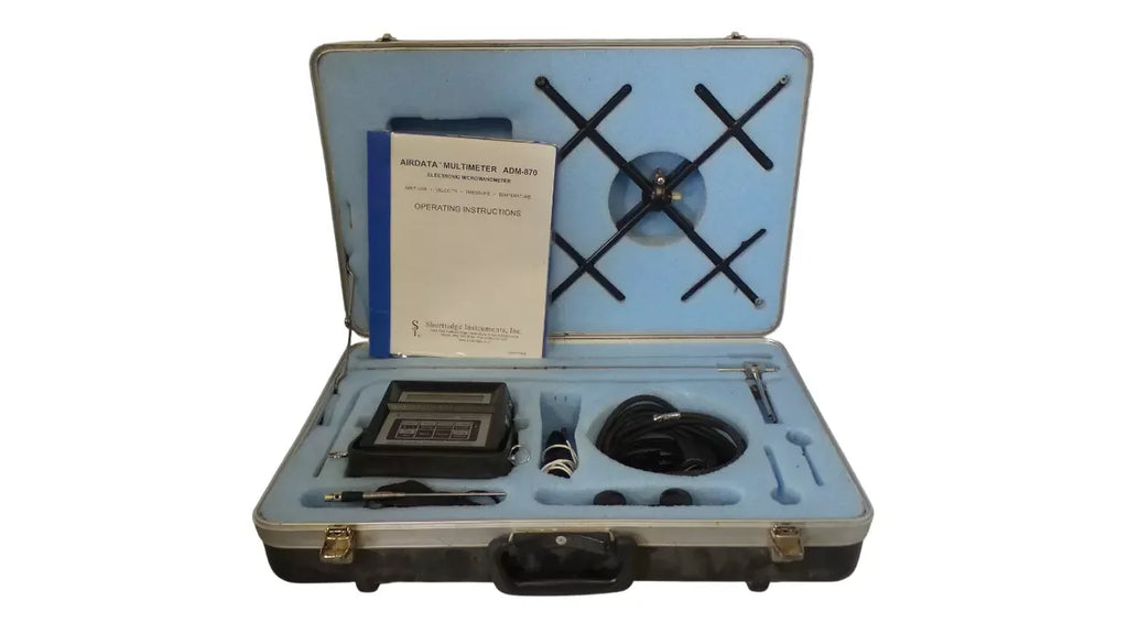 Shortridge ADM 870C Air Data Multimeter – Precision Pressure & Temperature Measurement - ZYYKZ Test Equipment