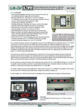 Load image into Gallery viewer, LR-Cal LPC 300 Documenting Process Calibrator with Absolute Pressure Sensor