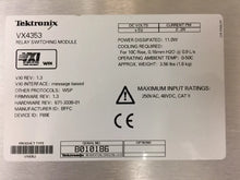 Load image into Gallery viewer, Tektronix VX4353 32-Channel SPST Relay Switch Module, 5A - ZYYKZ Test Equipment