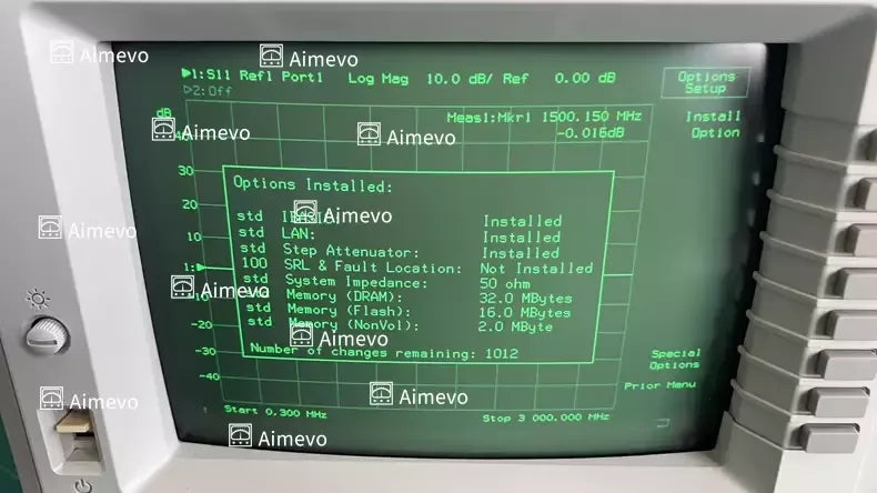 Agilent 8714ES RF Vector Network Analyzer 300 kHz to 3 GHz - ZYYKZ Test Equipment