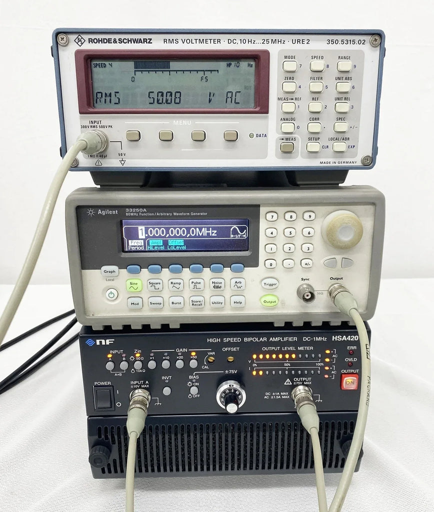 NF High-Speed Bipolar DC Power Supply - Precision Dual Output - ZYYKZ Test Equipment