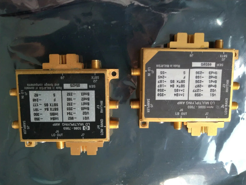 Agilent 5086-7869 LOMA Multiplying Amplifier for RF Signal Processing - ZYYKZ Test Equipment
