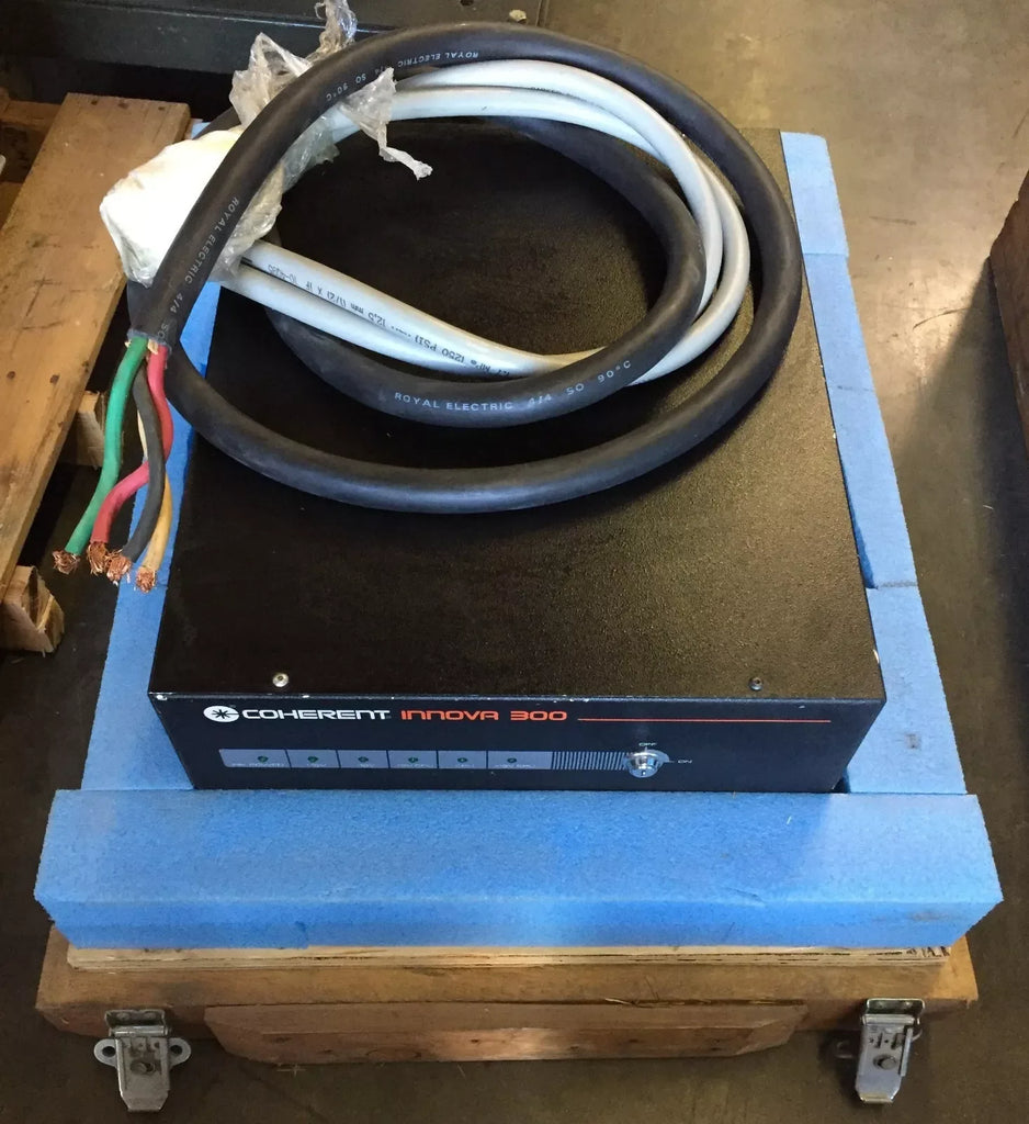Coherent Innova 300 Argon Ion Laser System with Power Supply & Keypad Controllers - ZYYKZ Test Equipment