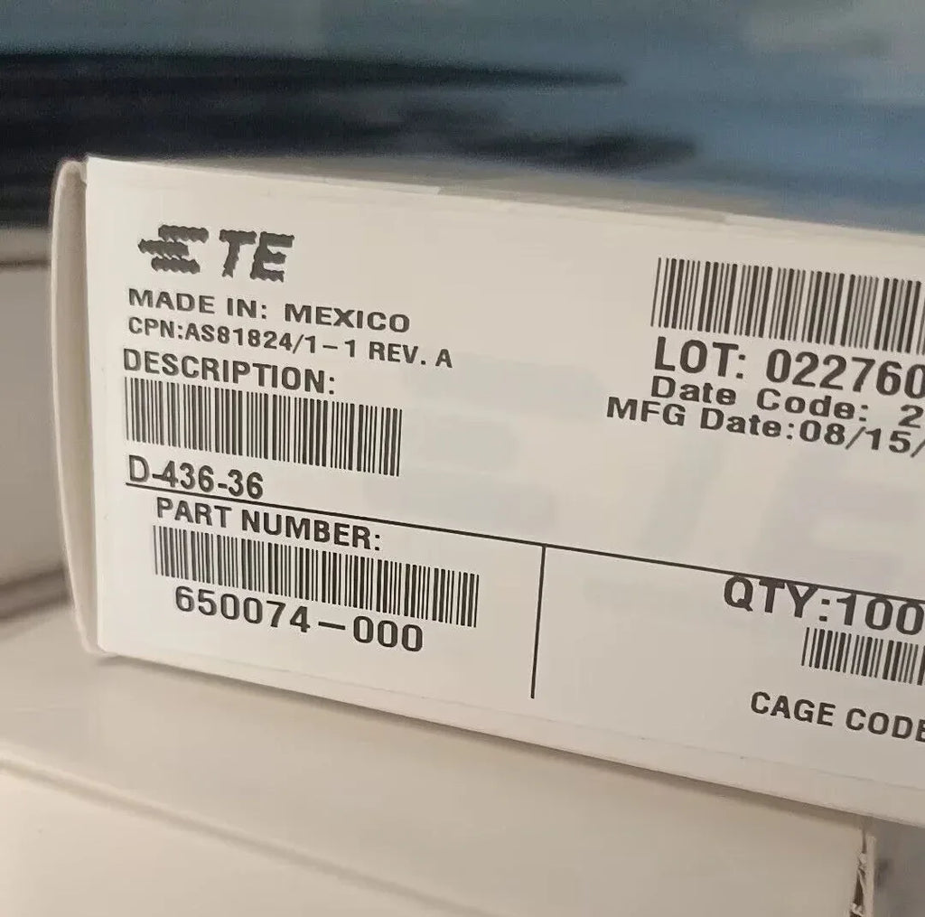 TE Connectivity D-436-36 Butt Splice Crimp Connectors, 100 PCS - ZYYKZ Test Equipment