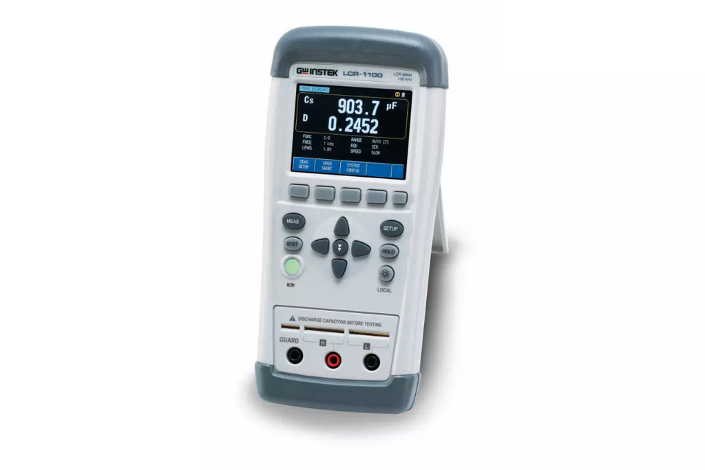 GW Instek LCR-1100 Handheld LCR Meter - 100kHz Frequency Range