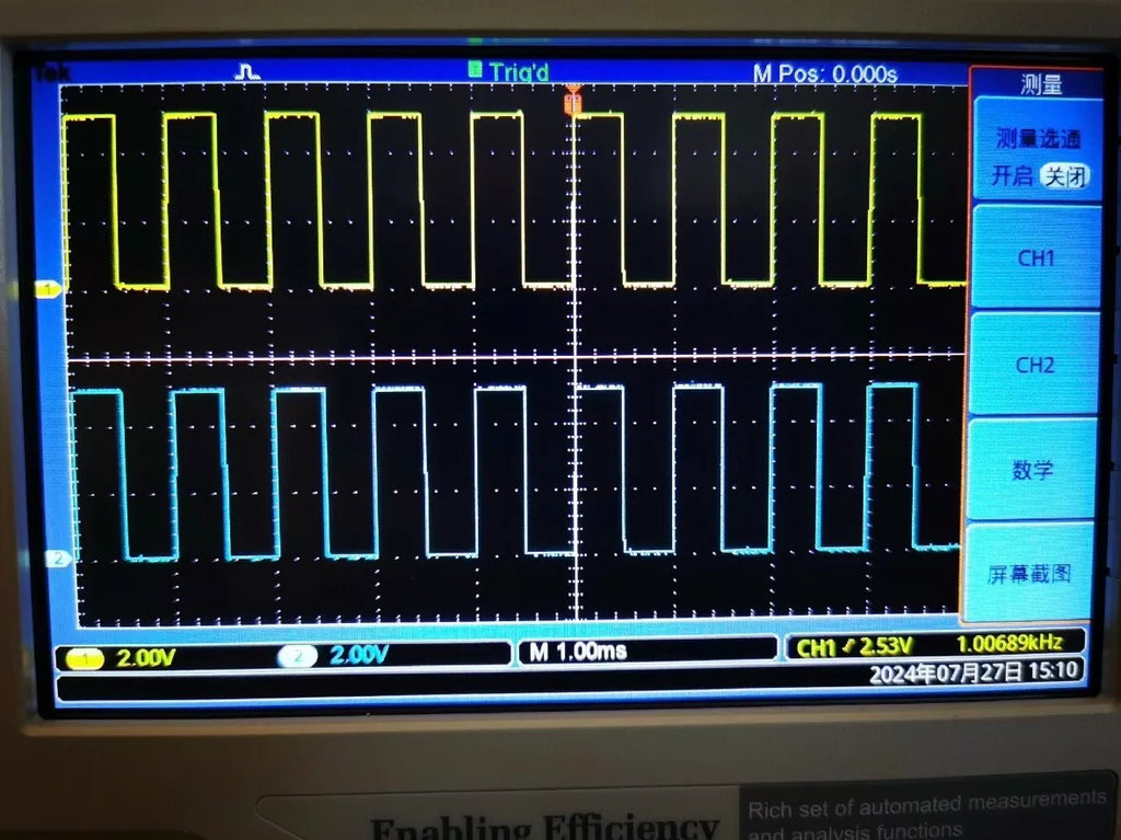 Tektronix TBS1202B Digital Oscilloscope - 2 Channel, 200 MHz, 2GS/s - Used