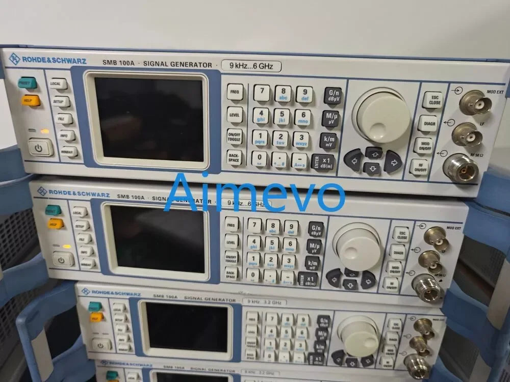 Rohde & Schwarz SMB100A RF Signal Generator, 9 kHz to 6 GHz - ZYYKZ Test Equipment