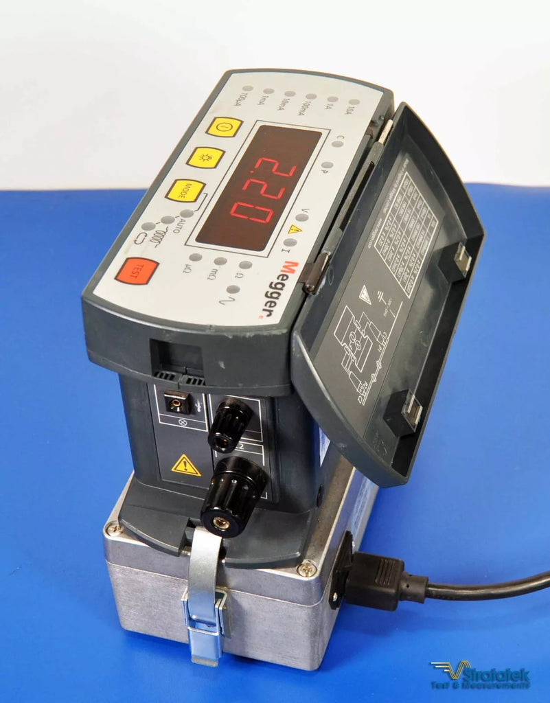 Megger DLRO10 Ducter 10A Micro-Ohmmeter with NIST Calibration and Leads
