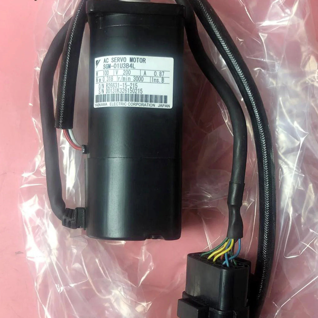 Yaskawa SGM-01U3B4L High-Performance AC Servo Motor - ZYYKZ Test Equipment