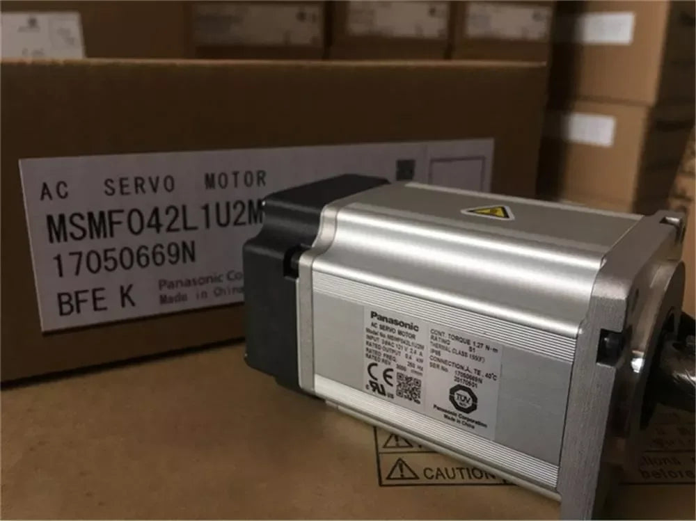 Panasonic MSMF042L1U2M High-Performance AC Servo Motor - ZYYKZ Test Equipment