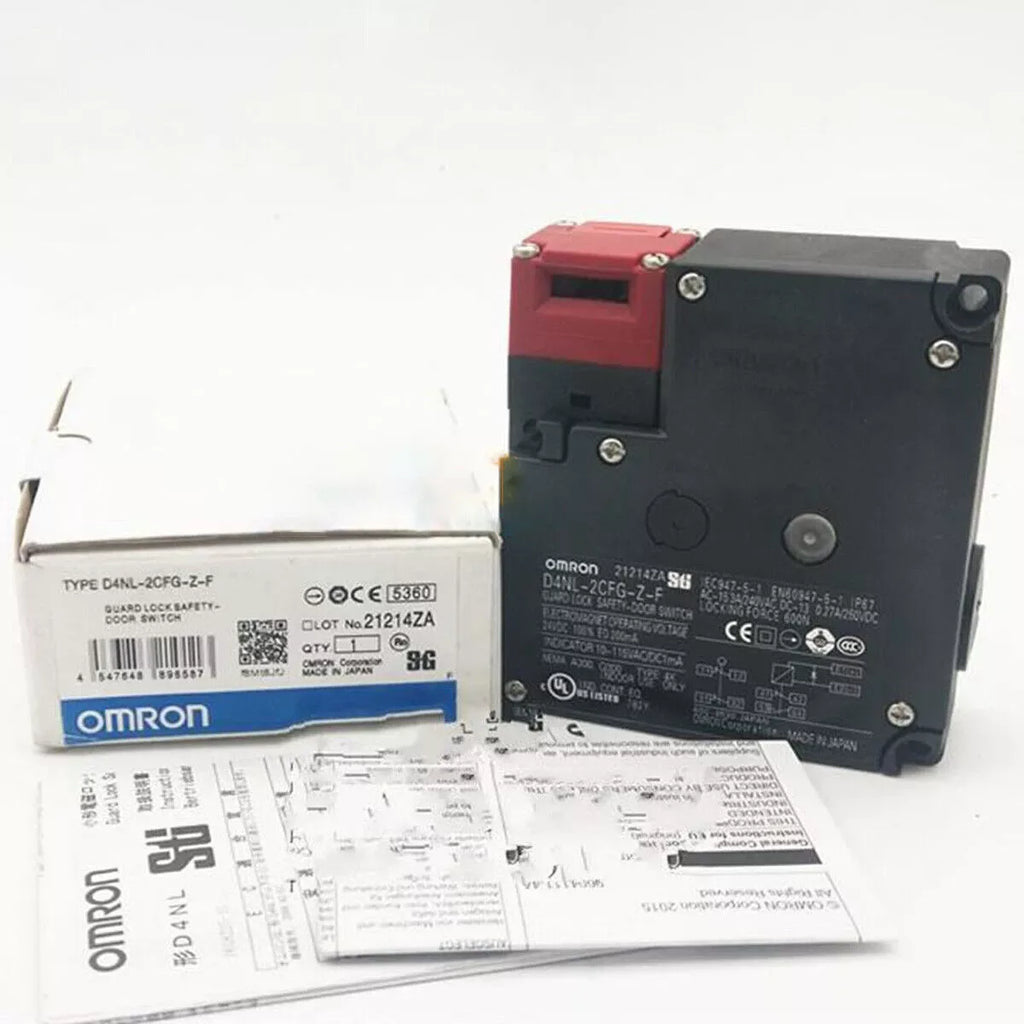 OMRON D4NL-2CFG-Z-F Safety Door Switch - Reliable Industrial Safety Sensor - ZYYKZ Test Equipment