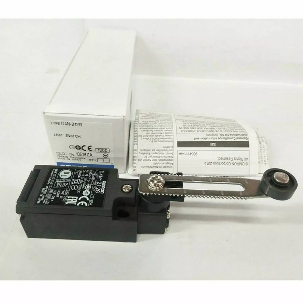 Omron D4N-212G Industrial Limit Switch with Durable Metal Housing - ZYYKZ Test Equipment