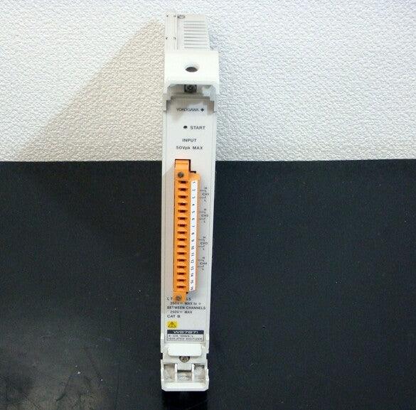 YOKOGAWA WE7271 4-Channel Isolated Digitalizer Module - ZYYKZ Test Equipment