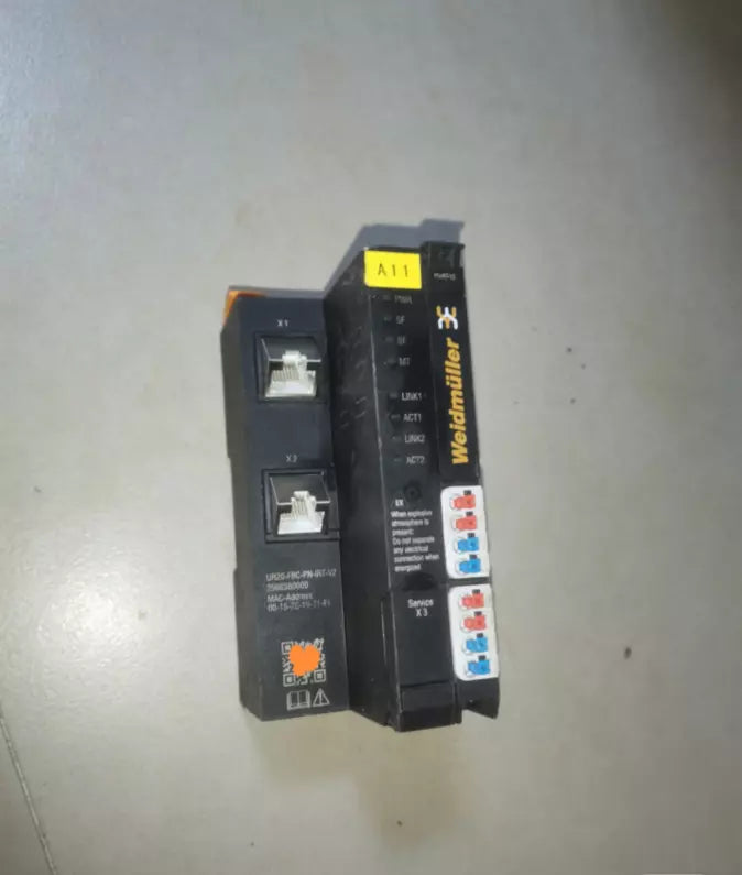 Weidmuller UR20-FBC-PN-IRT-V2 Module - Used, Fast Shipping