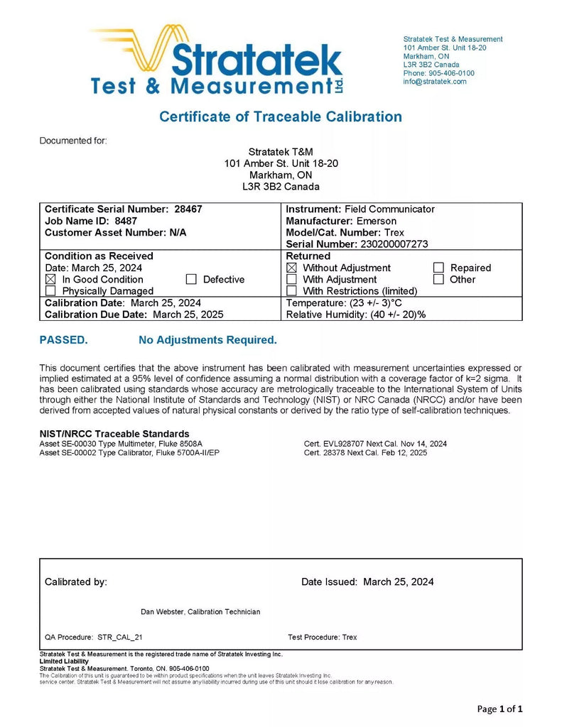 Emerson AMS Trex Device Communicator for HART Fieldbus and ValveLink Loop Diagnostics