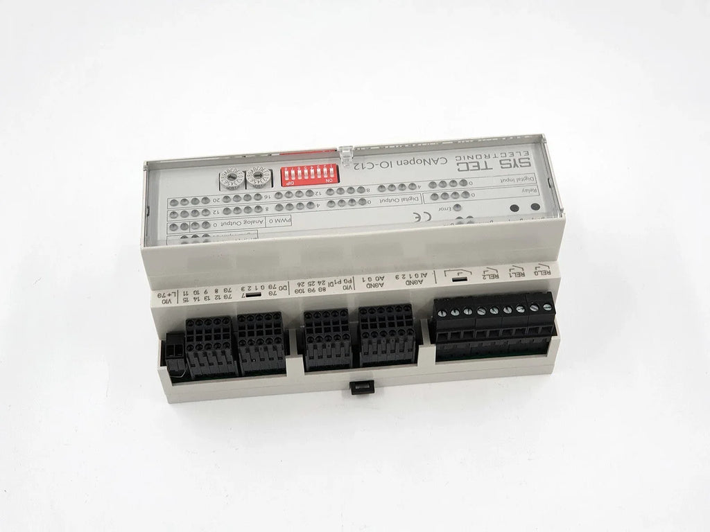 Sys Tec Electronic CANopen IO-C12 Industrial I/O Module - ZYYKZ Test Equipment