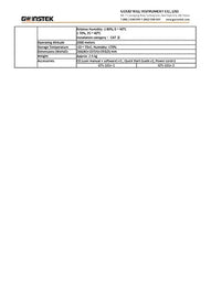 GW Instek AFG-2125 25MHz Arbitrary Function Generator