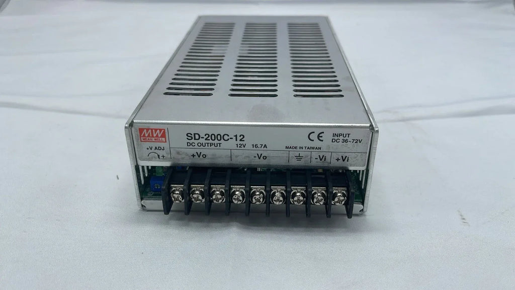Mean Well SD-200C-12 200W DC-DC Converter 12V Output - ZYYKZ Test Equipment