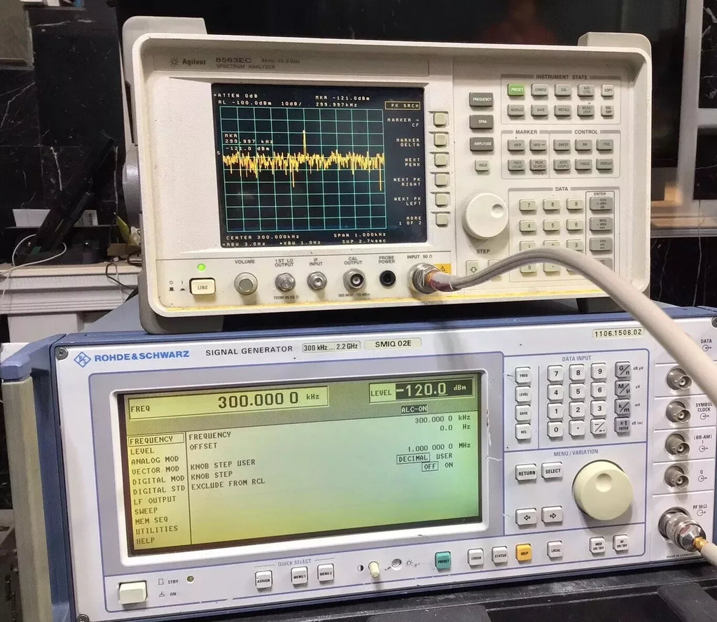 Rohde & Schwarz SMIQ02E Signal Generator 300 kHz to 2.2 GHz - ZYYKZ Test Equipment