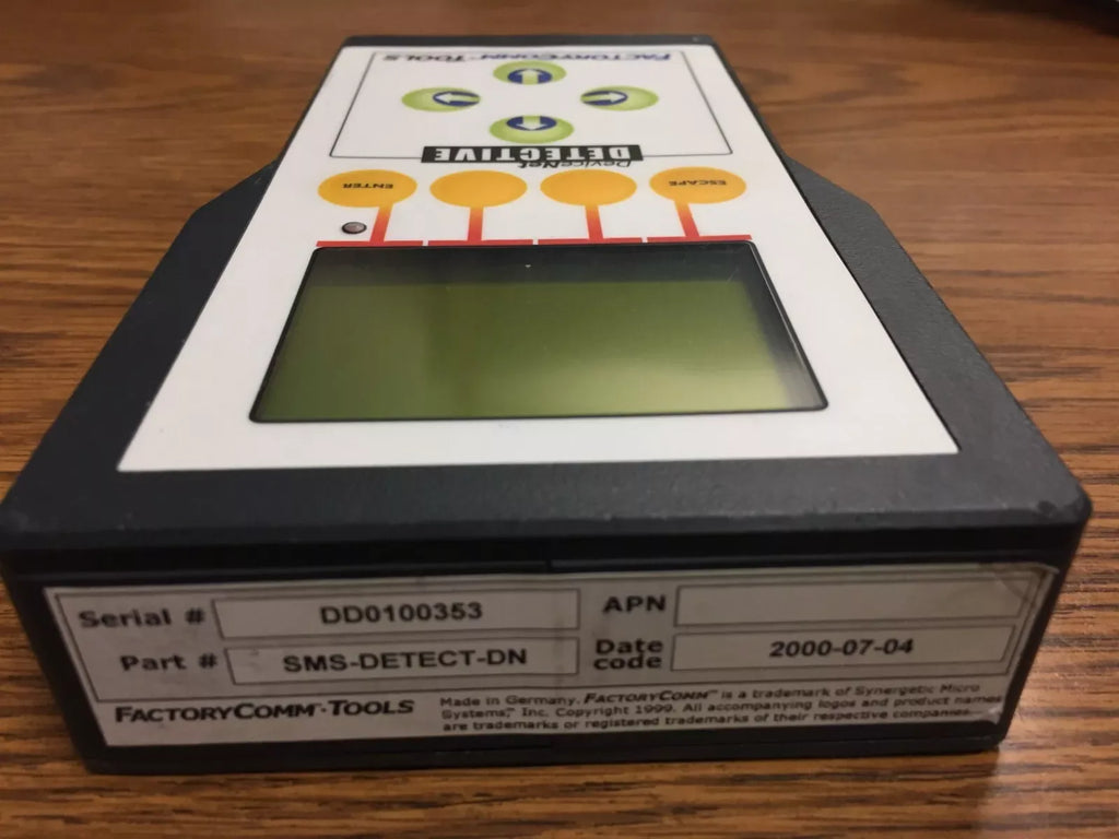 FacturyComm DeviceNet Detective SMS-DETECT-ON Network Diagnostic Tool - ZYYKZ Test Equipment