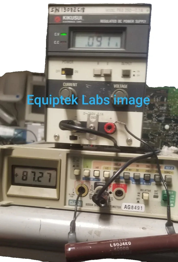 Kikusui Lab DC Power Supply 350V 100mA Precision Output - ZYYKZ Test Equipment