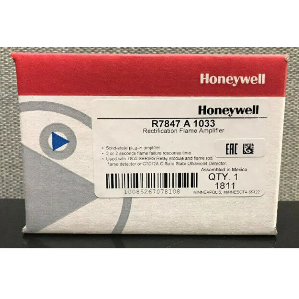 Honeywell R7847A1033 Advanced Burner Controller for Efficient Combustion Management - ZYYKZ Test Equipment