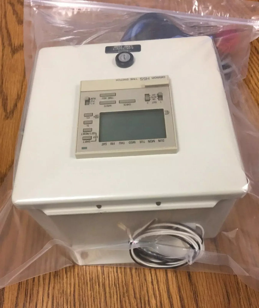 Omron H5S-B Digital Time Switch Timer with 6.5” x 6.5” x 4.5” Enclosure - ZYYKZ Test Equipment