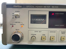 Load image into Gallery viewer, Anritsu ML93B Optical Power Meter Model M77627 - High Precision Fiber Optic Tester - ZYYKZ Test Equipment