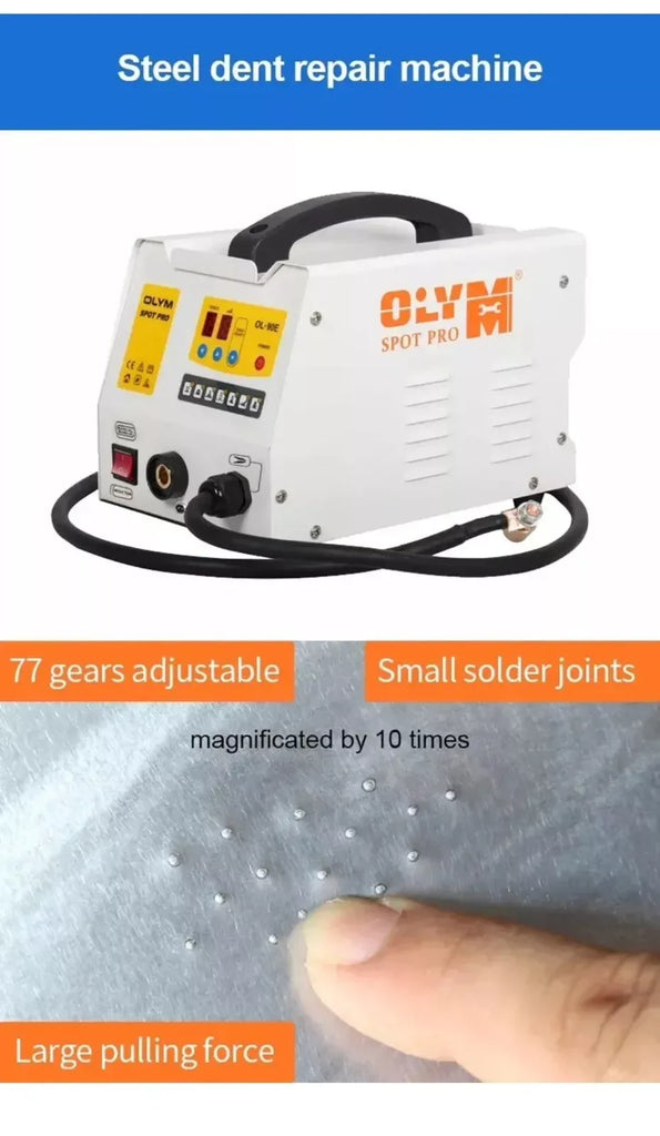 OLYM 95ES Steel & Aluminum Dent Puller Spot Welder for Auto Repair - ZYYKZ Test Equipment