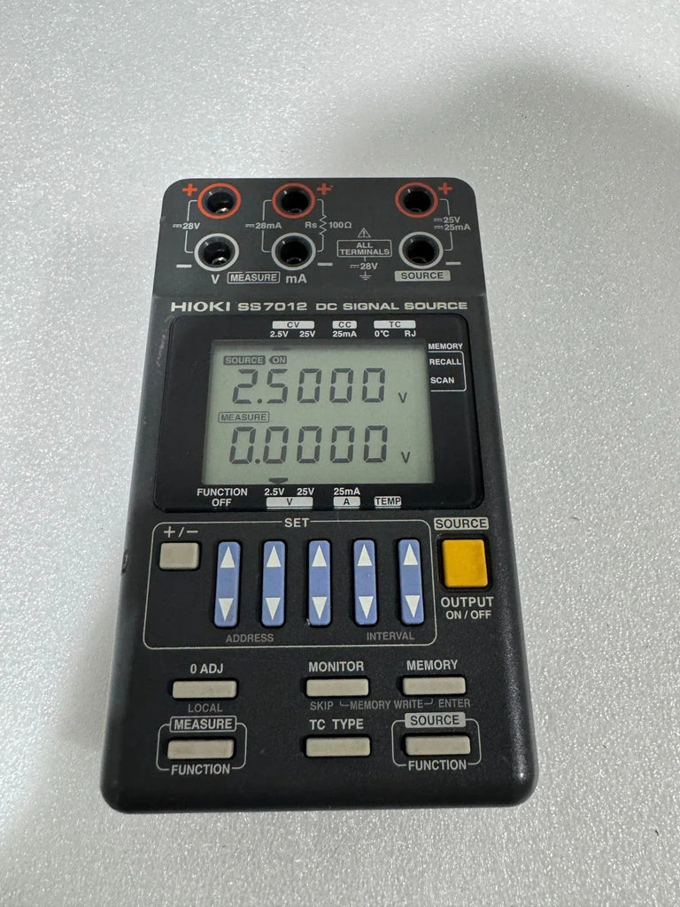 Hioki DC Signal Source & Calibrator - Precision Voltage & Current Output - ZYYKZ Test Equipment