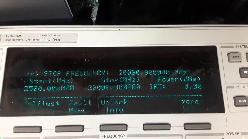 HP Synthesized RF Signal Generator 10 MHz – 20 GHz - ZYYKZ Test Equipment