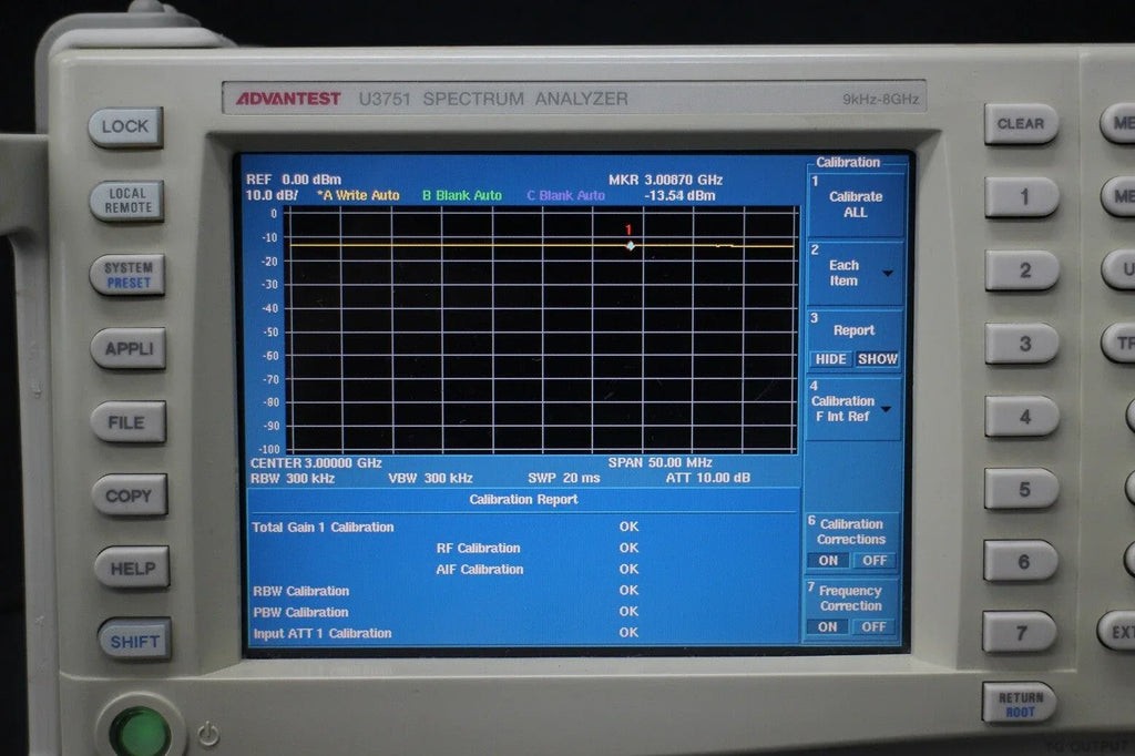 ADVANTEST 8GHz High-Performance Spectrum Analyzer - ZYYKZ Test Equipment