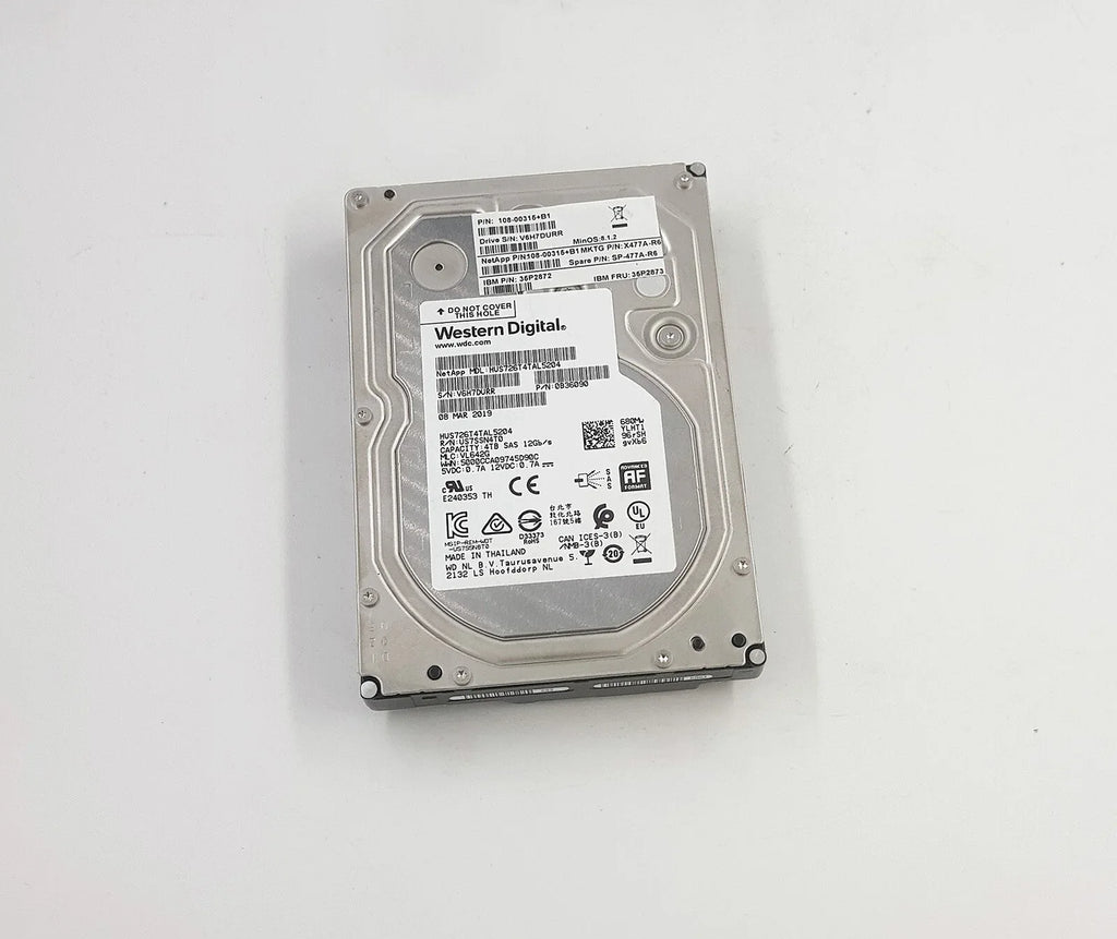 Western Digital 4TB SAS 12Gb/s Internal Hard Drive - ZYYKZ Test Equipment