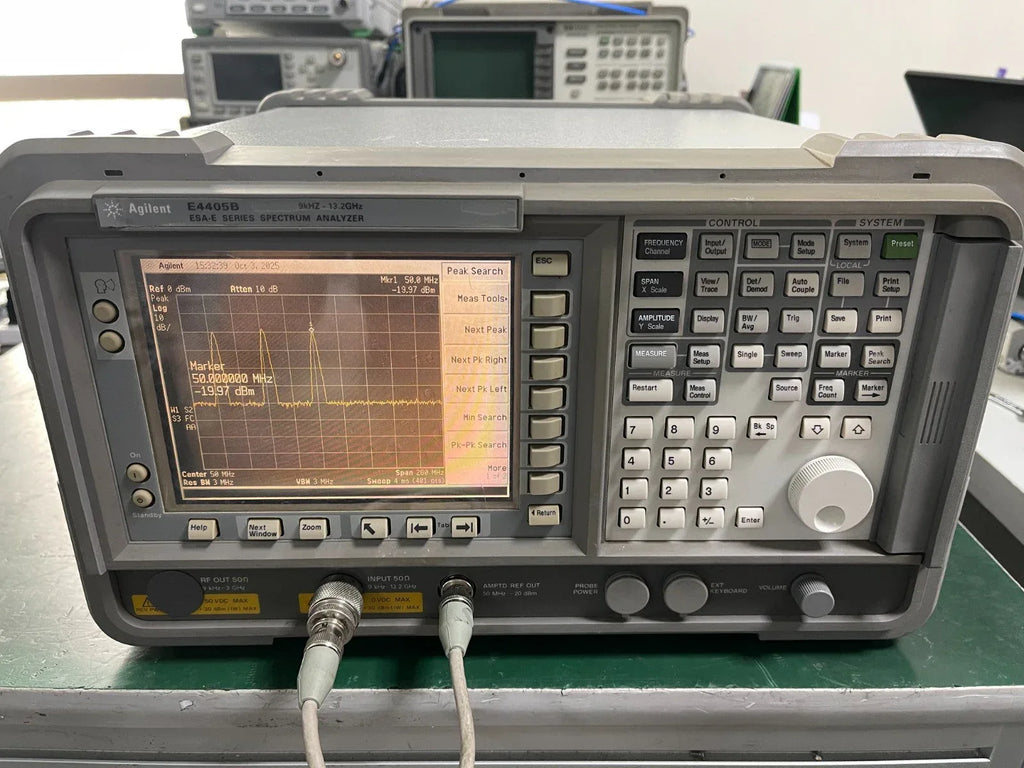 Agilent E4405B ESA Spectrum Analyzer 9 kHz to 13.5 GHz - ZYYKZ Test Equipment
