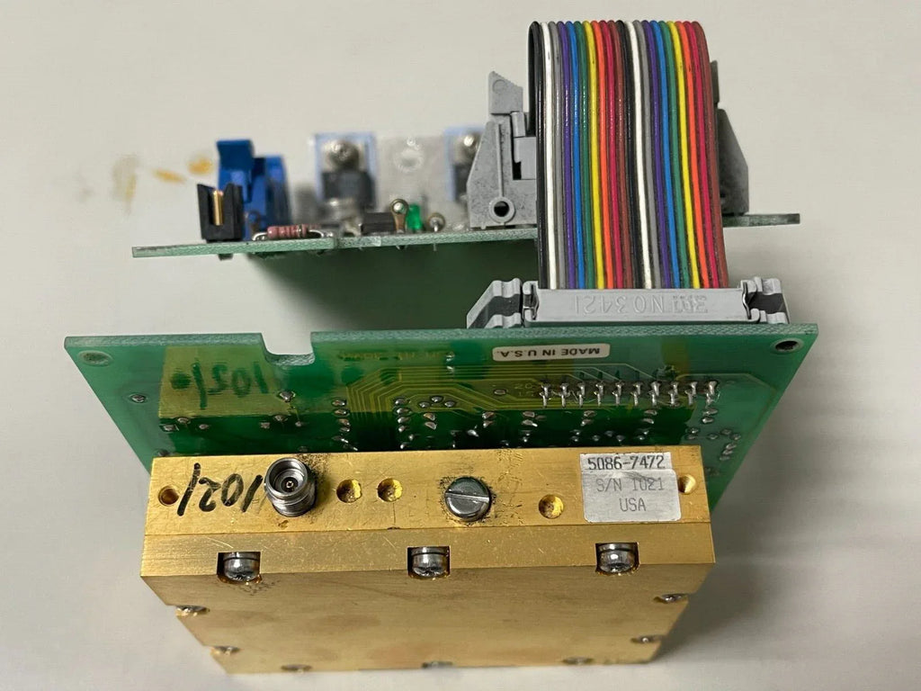 HP Agilent 5086-7472 40GHz RF Switch/Doubler with 5062-1273 & 08516-60034 Boards - ZYYKZ Test Equipment