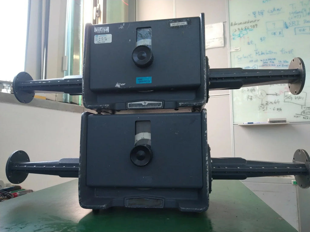 HP Agilent J382A Variable RF Attenuator 5.3-8.2 GHz - ZYYKZ Test Equipment