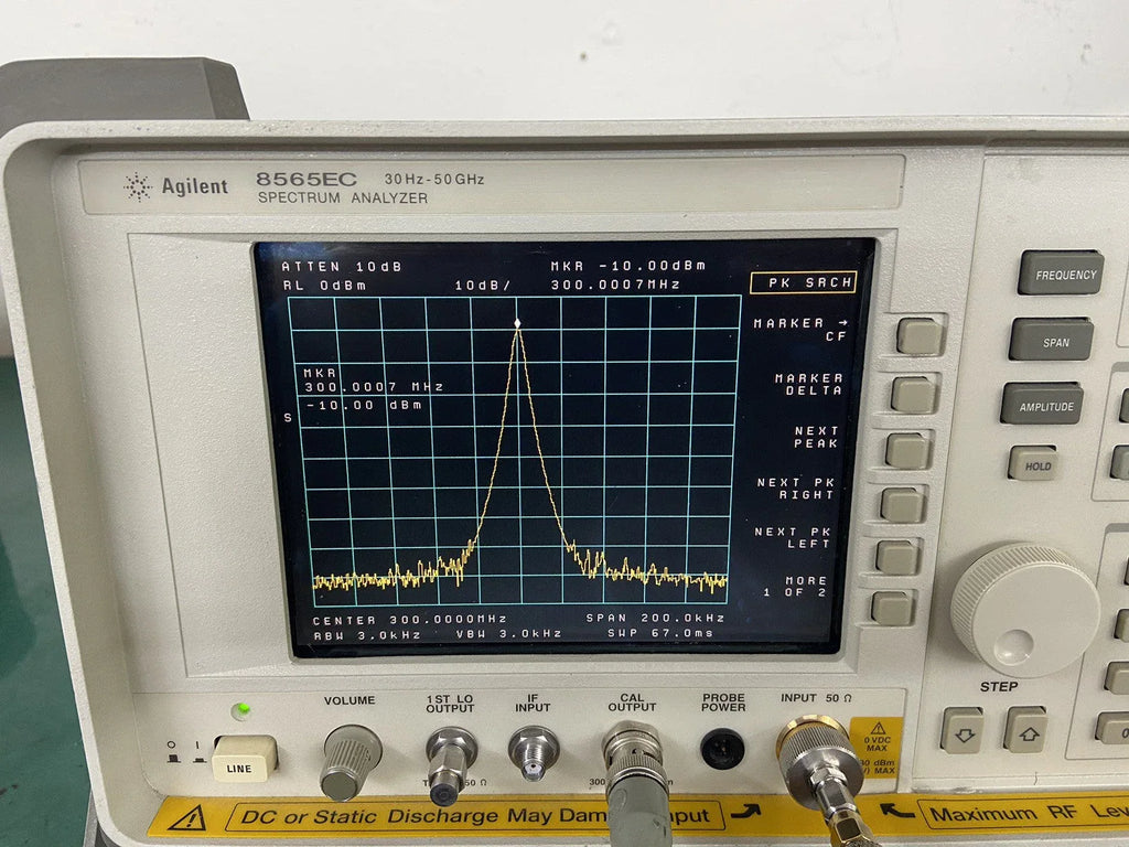 HP Agilent 8565EC Spectrum Analyzer 20 Hz - 50 GHz with NIST Calibration & Options 6,7,8 - ZYYKZ Test Equipment