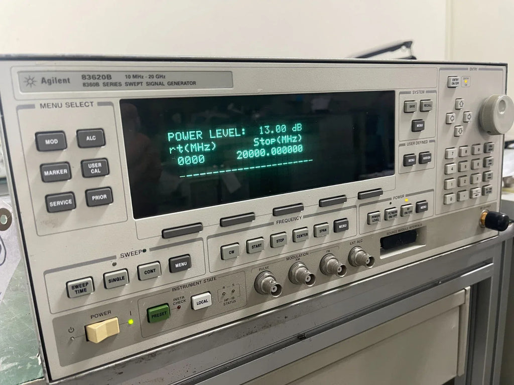 Agilent 83620A Synthesized Sweep Signal Generator 10MHz-20GHz - ZYYKZ Test Equipment