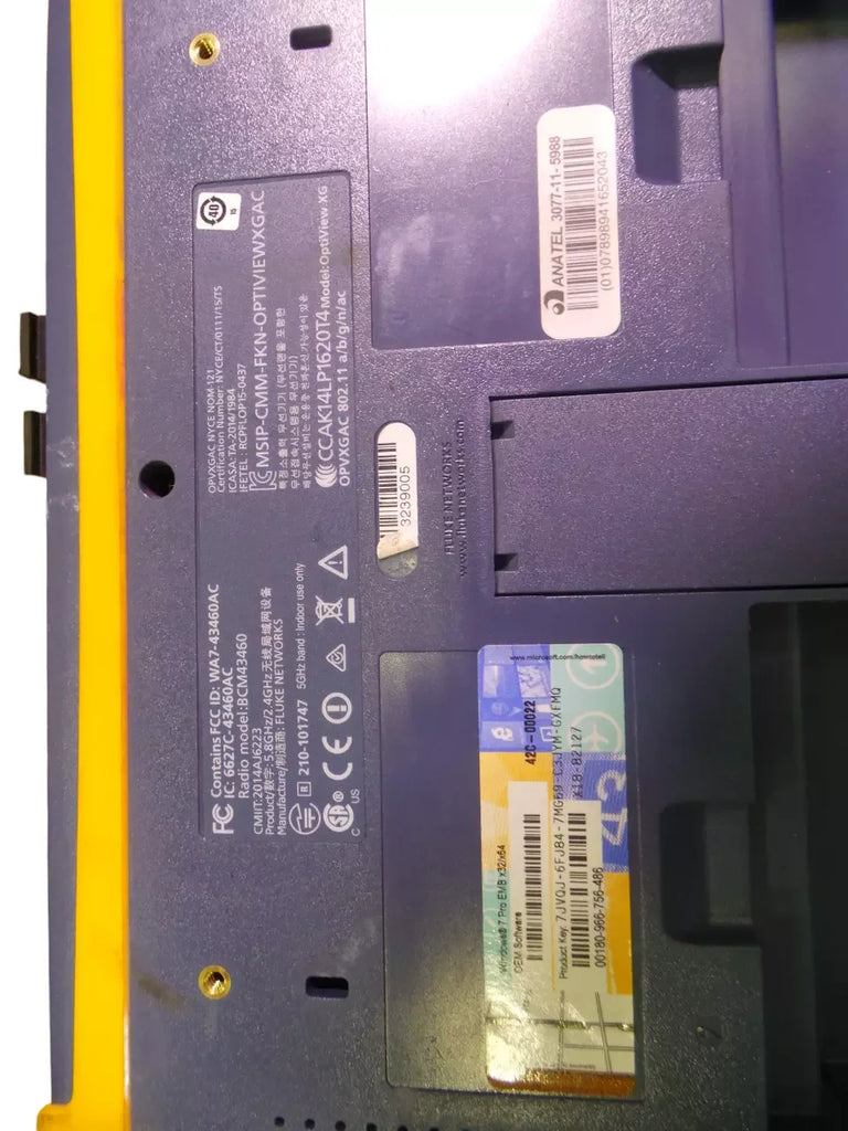 Fluke Networks OptiView XG Network Analysis Tablet - Advanced Network Troubleshooting - ZYYKZ Test Equipment