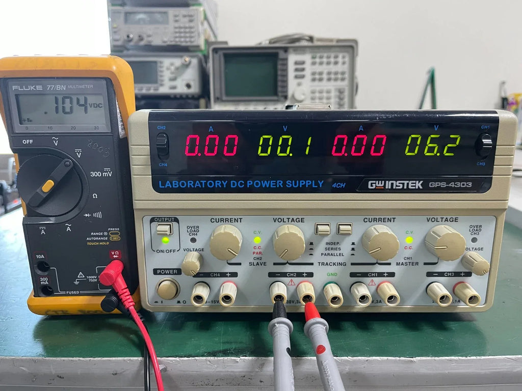 GW Instek GPS-4303 4-Channel Laboratory DC Power Supply, 30V 3A - ZYYKZ Test Equipment