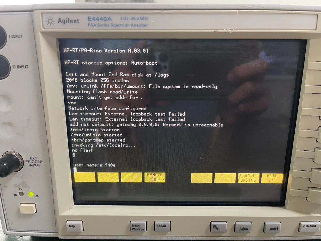 Agilent E4440A PSA Spectrum Analyzer 3 Hz to 26.5 GHz - ZYYKZ Test Equipment