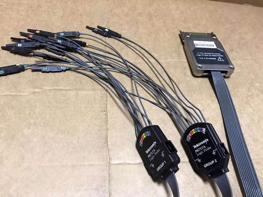 Tektronix P6717A 17-Channel General Purpose Logic Probe - Used