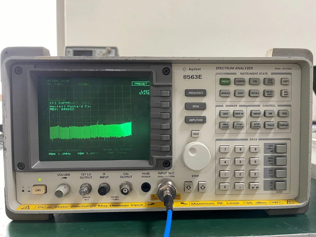 Agilent HP 8563E Spectrum Analyzer 9 kHz to 26.5 GHz - ZYYKZ Test Equipment