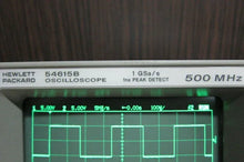 Load image into Gallery viewer, HP 54615B 500MHz 1GSa/s Digital Storage Oscilloscope - ZYYKZ Test Equipment