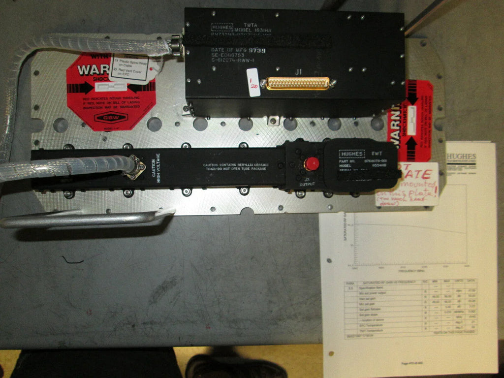 Hughes 50W RF Power Amplifier at 4 GHz - ZYYKZ Test Equipment