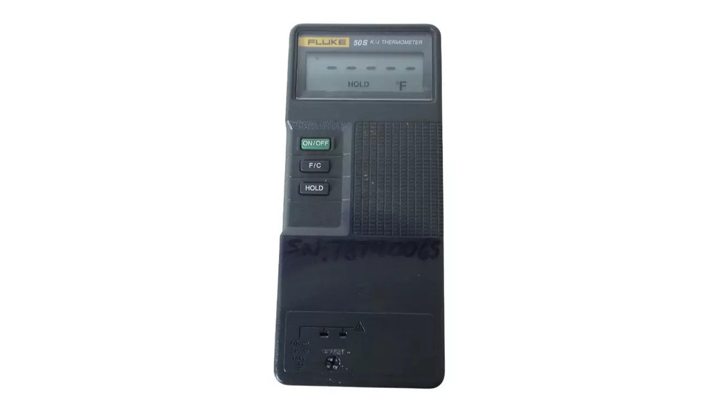 Fluke 50S K/J Thermometer with Dual Type K/J Thermocouple Inputs - ZYYKZ Test Equipment