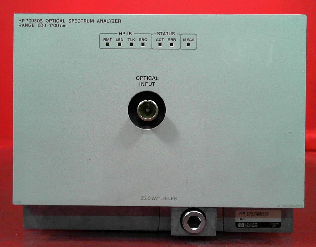 Keysight 70950B Optical Spectrum Analyzer Module 600-1700nm - ZYYKZ Test Equipment