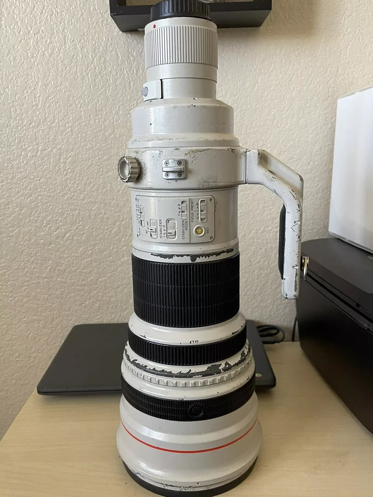 Canon EF 600mm f/4L IS USM Telephoto Ultrasonic Lens - ZYYKZ Test Equipment